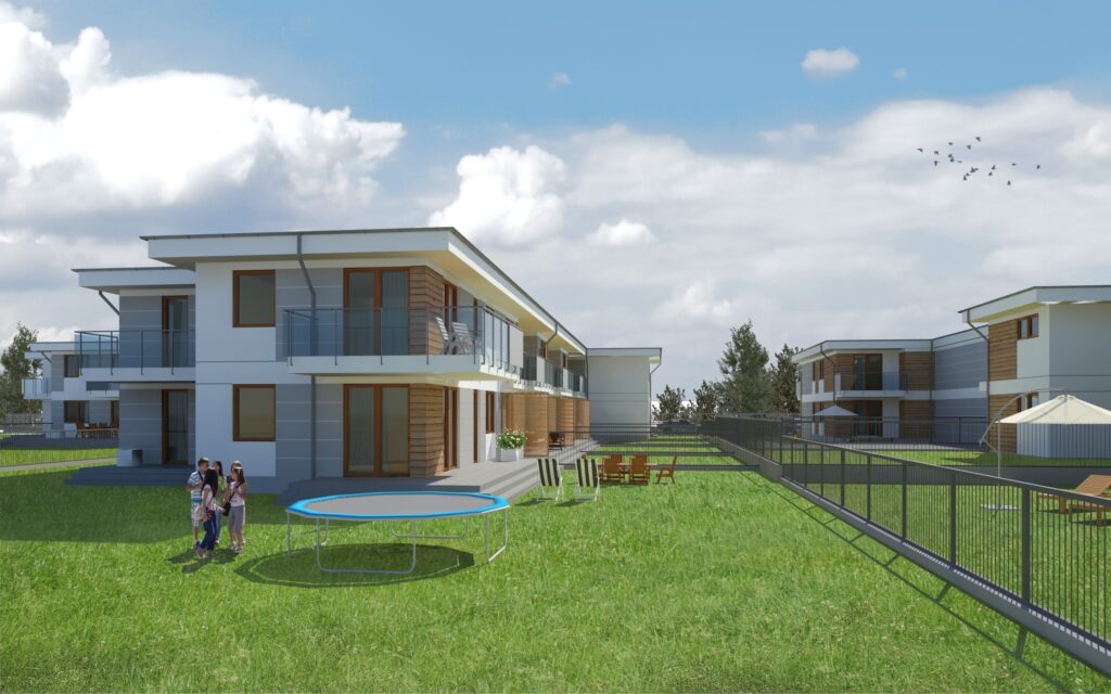 zdjęcie/wizualizacja inwestycji z boku