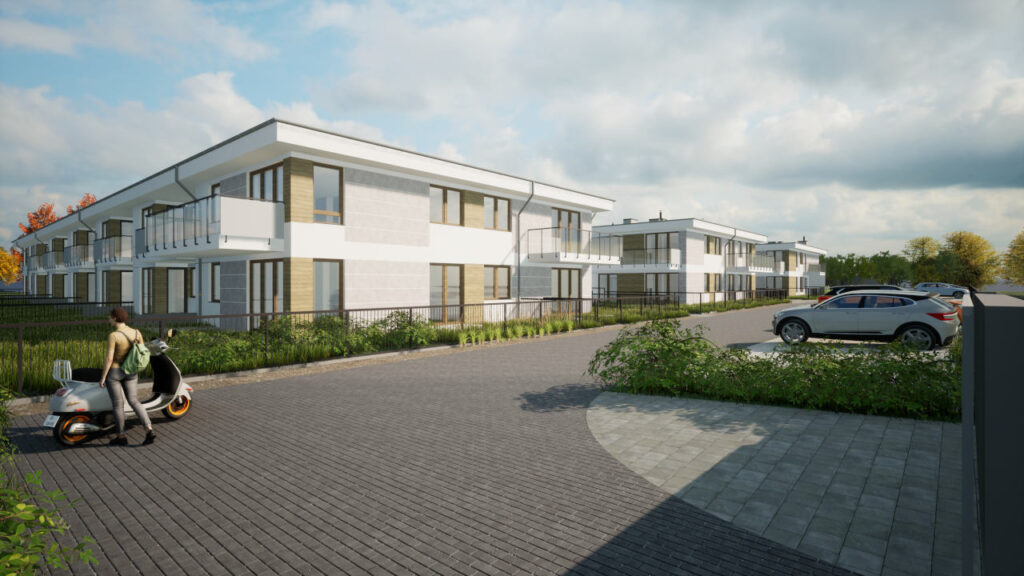 zdjęcie/wizualizacja inwestycji z boku